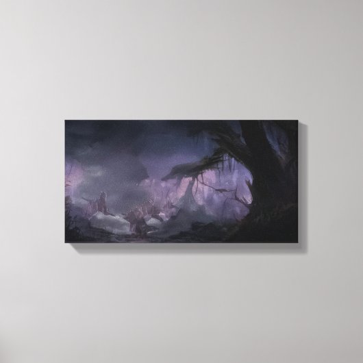 Toile La Forêt Sombre (Recto)