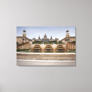 Toile La forteresse de Montjuc