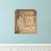 Toile La Foyer de l'Opéra pendant l'Intervalle (Insitu (Plancher de Bois))