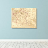 Toile La France 1814 a 1840 (Insitu (Plancher de Bois))