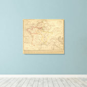 Toile La France apres la mort de Clothaire (Insitu (Plancher de Bois))