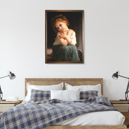 Toile La Frileuse par William-Adolphe Bouguereau (Insitu(Chambre))