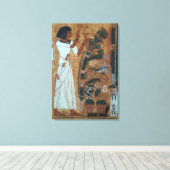 Toile La Fumigation d'Osiris, page du Livre du (Insitu (Plancher de Bois))