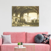 Toile La Galerie des Miroirs dans le Palais du Sardar de (Insitu(Salon))