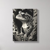 Toile La girafe de grenouille (Recto)