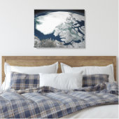 Toile La glace de mer de l'Arctique au-dessus de l'Améri (Insitu(Chambre))