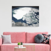 Toile La glace de mer de l'Arctique au-dessus de l'Améri (Insitu(Salon))