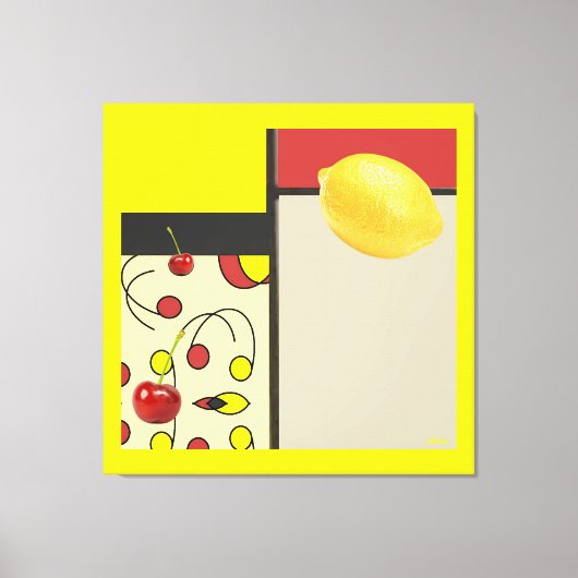 Toile La Goutte de Citron (Recto)