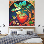 Toile La Grâce De La Fraise (Insitu(Chambre))