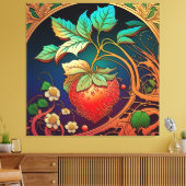 Toile La Grâce De La Fraise (Insitu(Salon))