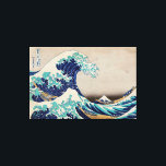 Toile La Grande Vague au large de Kanagawa Katsushika Ho<br><div class="desc">Grande vague au large de Kanagawa Katsushika Hokusai Canvas Print</div>