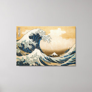 Toile La Grande Vague au large de Kanagawa par Katsushik