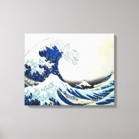 "La Grande Vague" Peinture japonaise par Hokusai
