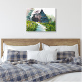 Toile La grange perdue en bois (Insitu(Chambre))