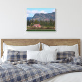 Toile La grange rouge et le mont Enumclaw (Insitu(Chambre))
