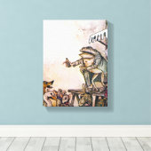 Toile La grenouille de charlatan (Insitu (Plancher de Bois))