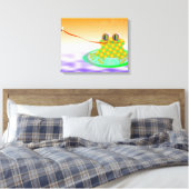 Toile La Grenouille Et La Mouche (Insitu(Chambre))