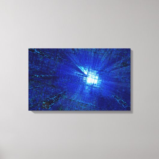 Toile La grille (2016) (Recto)