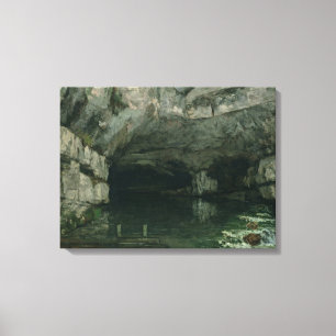 Toile La Grotte de la Loue, 1864