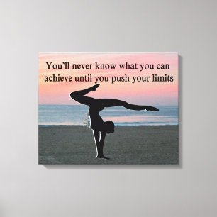 TOILE LA GYMNASTIQUE EST MA VIE