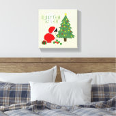 Toile La joie des fêtes commence ici - œuvre murale (Insitu(Chambre))