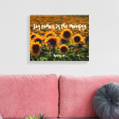 Toile La joie vient dans la Bible des Psaumes du Matin (Insitu(Salon))