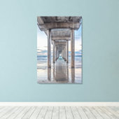 Toile La Jolla, quai Scripps (Insitu (Plancher de Bois))