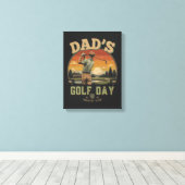 Toile La journée de golf de papa (Insitu (Plancher de Bois))