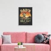 Toile La journée de golf de papa (Insitu(Salon))