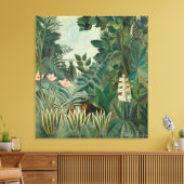 Toile La jungle équatoriale, 1909 (huile sur toile) (Insitu(Salon))
