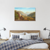 Toile La Juniata River, Pennsylvanie par Thomas Moran (Insitu(Chambre))