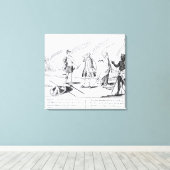 Toile La lâcheté récompensée ou le diable aura son (Insitu (Plancher de Bois))