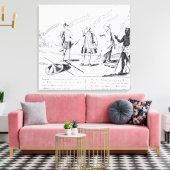 Toile La lâcheté récompensée ou le diable aura son (Insitu(Salon))