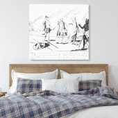 Toile La lâcheté récompensée ou le diable aura son (Insitu(Chambre))