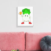 Toile La laitue au football (Insitu(Salon))