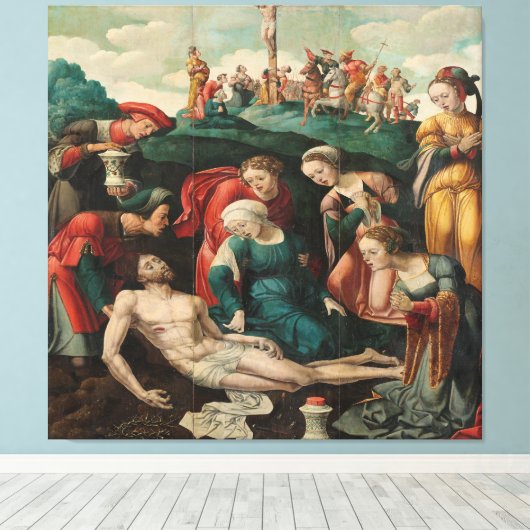 Toile La Lamentation du Christ (Insitu (Plancher de Bois))
