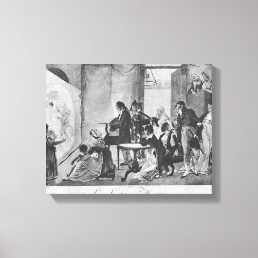 Toile La lanterne magique, 1798 (Recto)