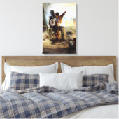 Toile La leçon de Banjo (Insitu(Chambre))