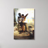 Toile La leçon de Banjo (Recto)