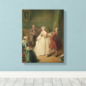 Toile La leçon de danse (Insitu (Plancher de Bois))