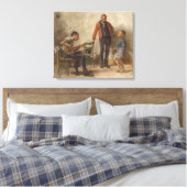 Toile La leçon de danse par Thomas Eakins (Insitu(Chambre))