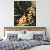 Toile La leçon de musique, 1749 (Insitu(Chambre))