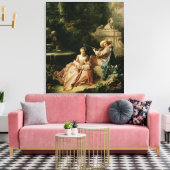 Toile La leçon de musique, 1749 (Insitu(Salon))