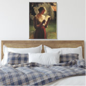 Toile La lettre (Insitu(Chambre))