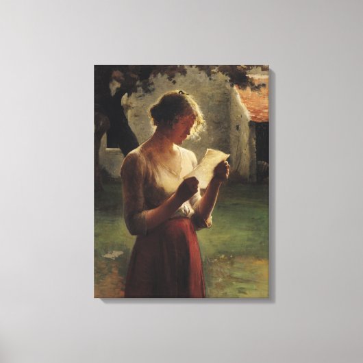 Toile La lettre (Recto)
