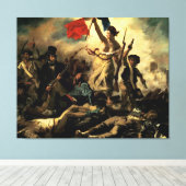 Toile La liberté à la tête du peuple (Insitu (Plancher de Bois))