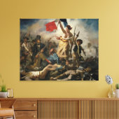 Toile La Liberté guidant le peuple – Eugène Delacroix (Insitu(Salon))