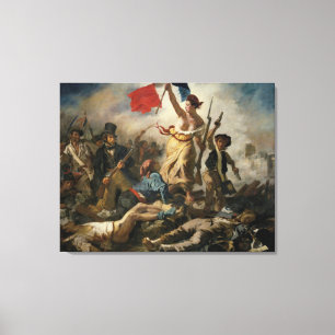 Toile La Liberté guidant le peuple – Eugène Delacroix