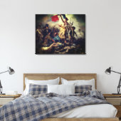 Toile La liberté guide le peuple - Eugène Delacroix (Insitu(Chambre))
