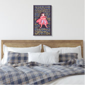 Toile La Litanie de la fille Geek pour le féminisme (Insitu(Chambre))